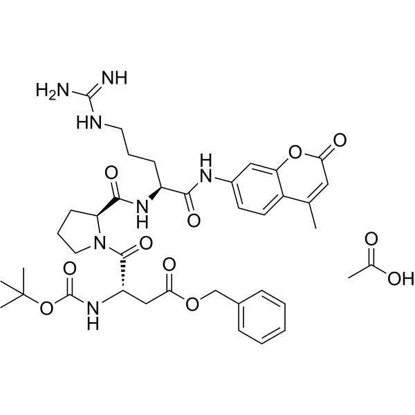 Boc-Asp(OBzl)-Pro-Arg-AMC acetate